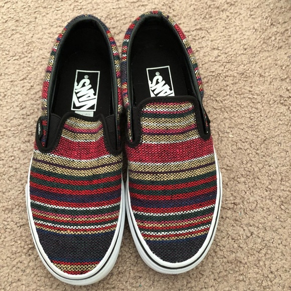 vans slip on baja skate shoe